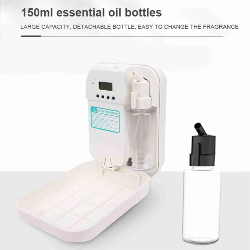 150ml Smart Scent Air Machine Aromatherapy Essential Oil Diffuser APP Control Wall Mountable For Home Hotel