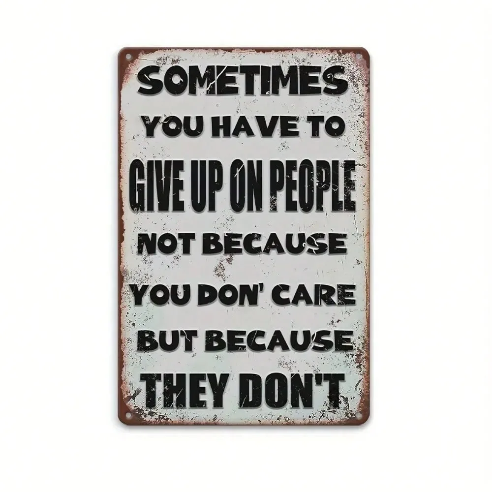 

Vintage Halloween Metal Wall Sign, Retro Iron Decor For Home Office Cafe Christmas Holiday Gift