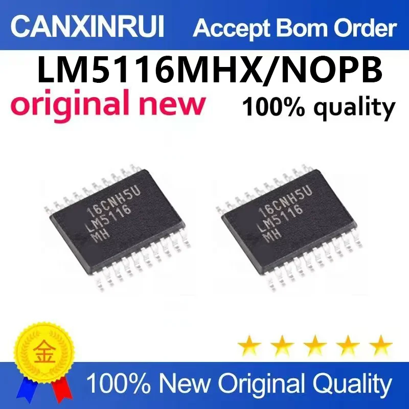 (5pcs-100pcs)New original LM5116MHX/NOPB LM5116MH switch controller chip package TSSOP-20