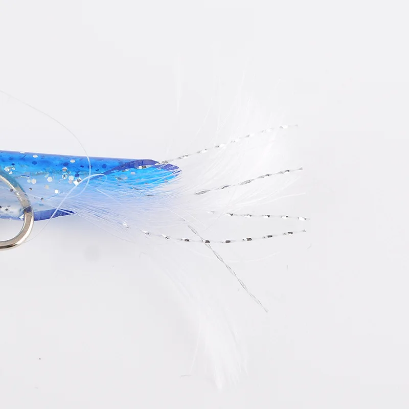 3pcs/Set Cluster Luminous Soft Lure Eel Sabiki Rigs String Hooks Lure Fishes Saury Squid Mackerel Scad Saltwater Fishing Tackle