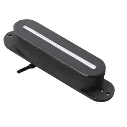 Rail Guitar Single Coil Humbucker Pickups Bridge for Electric Guitar, Black