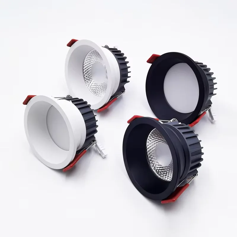 

Dimmable Recessed Anti Glare LED Downlights 9W/12W/15W/20W LED Ceiling Spot Lights AC85~265V Background Lamps Indoor Lighting