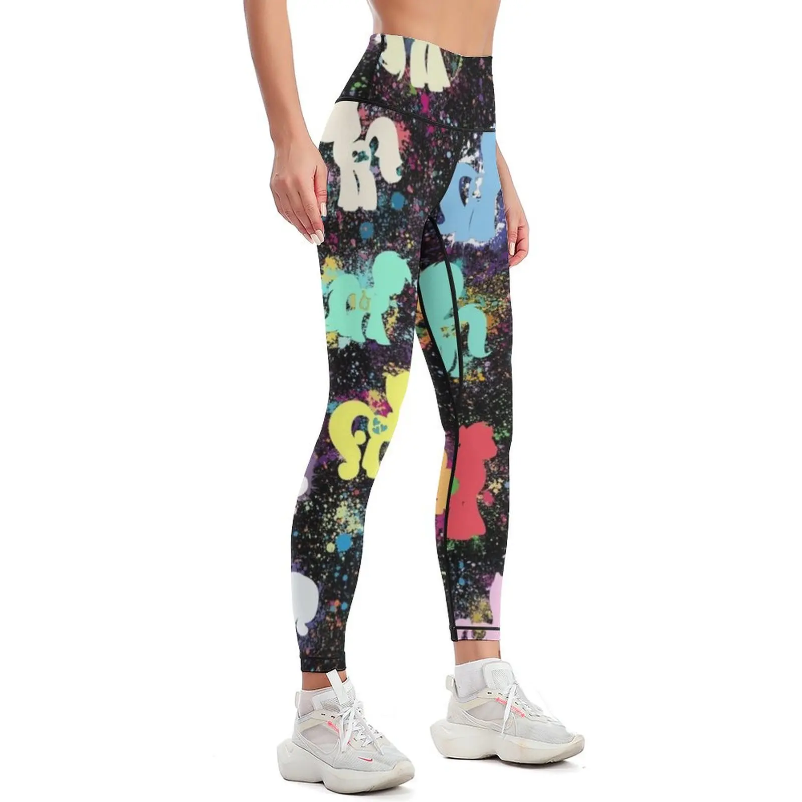 Big Colour Leggings sporty woman gym sports tennis for Womens Leggings