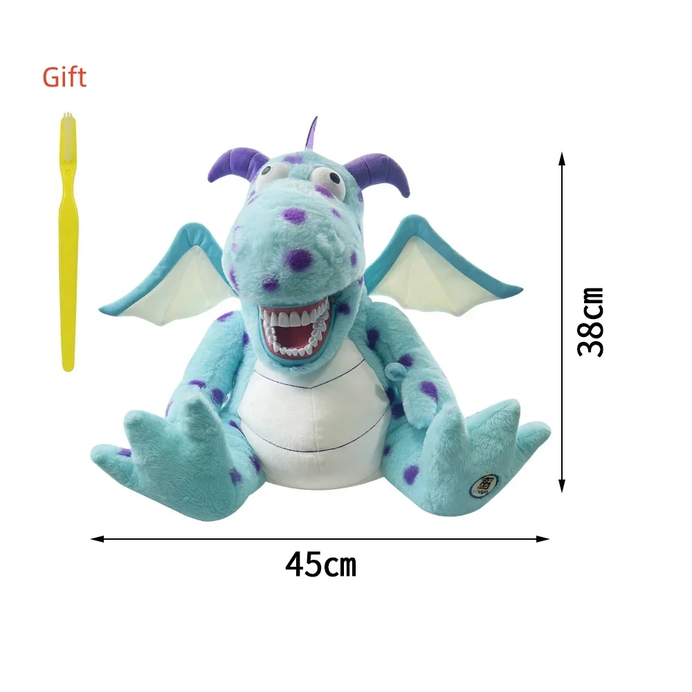 Grote tandheelkundige knuffels met tandenmodel tandenborstel voor kinderen knuffels dinosaurus giraffe schattige zachte pop tandarts geschenken