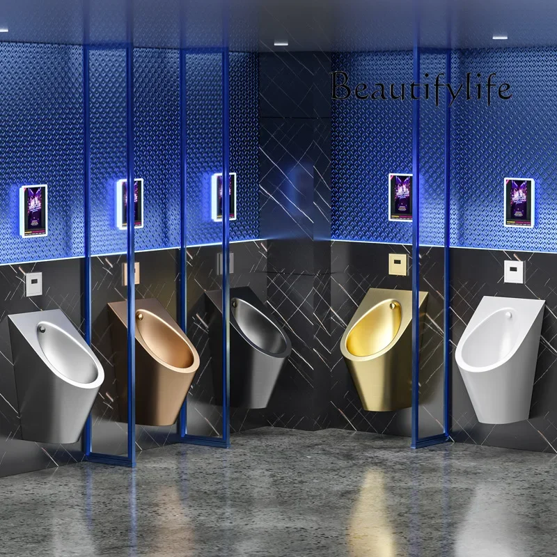 

N69 304 stainless steel urinal wall-mounted wall-mounted bar urinal public place urinal designer model