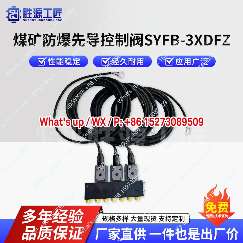

Coal mine explosion-proof pilot control valve SYXDMA-3-10M