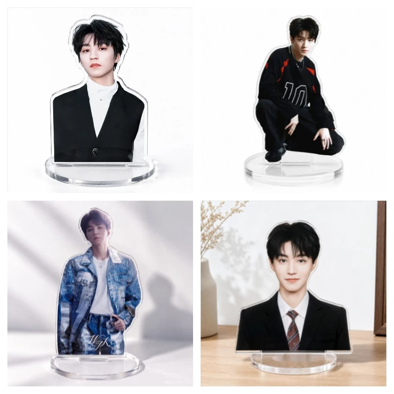 Wang Junkai Model Plate Acrylic Standee Concert Support Materials Desktop Decoration Ornament for Fans Collection Samll Gifts