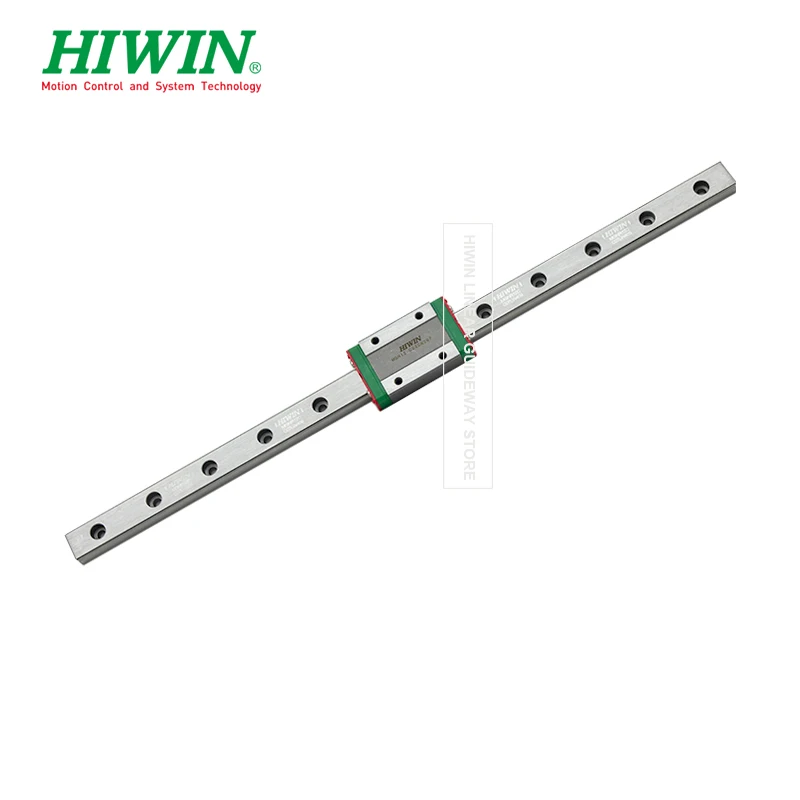 Hiwin-Rail linéaire MGN12H Z1, MGN12, 200mm, 250mm, 280mm, 300mm, 320mm, 330mm, 350mm, 360mm, 370mm, 380mm, 400mm, mm, MGN12H, Z1, Nuit préchargées