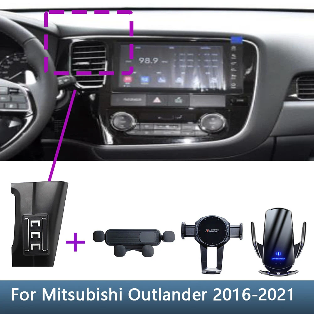 Держатель телефона для Mitsubishi Outlander 2016 2017 2018 2019 2020 2021