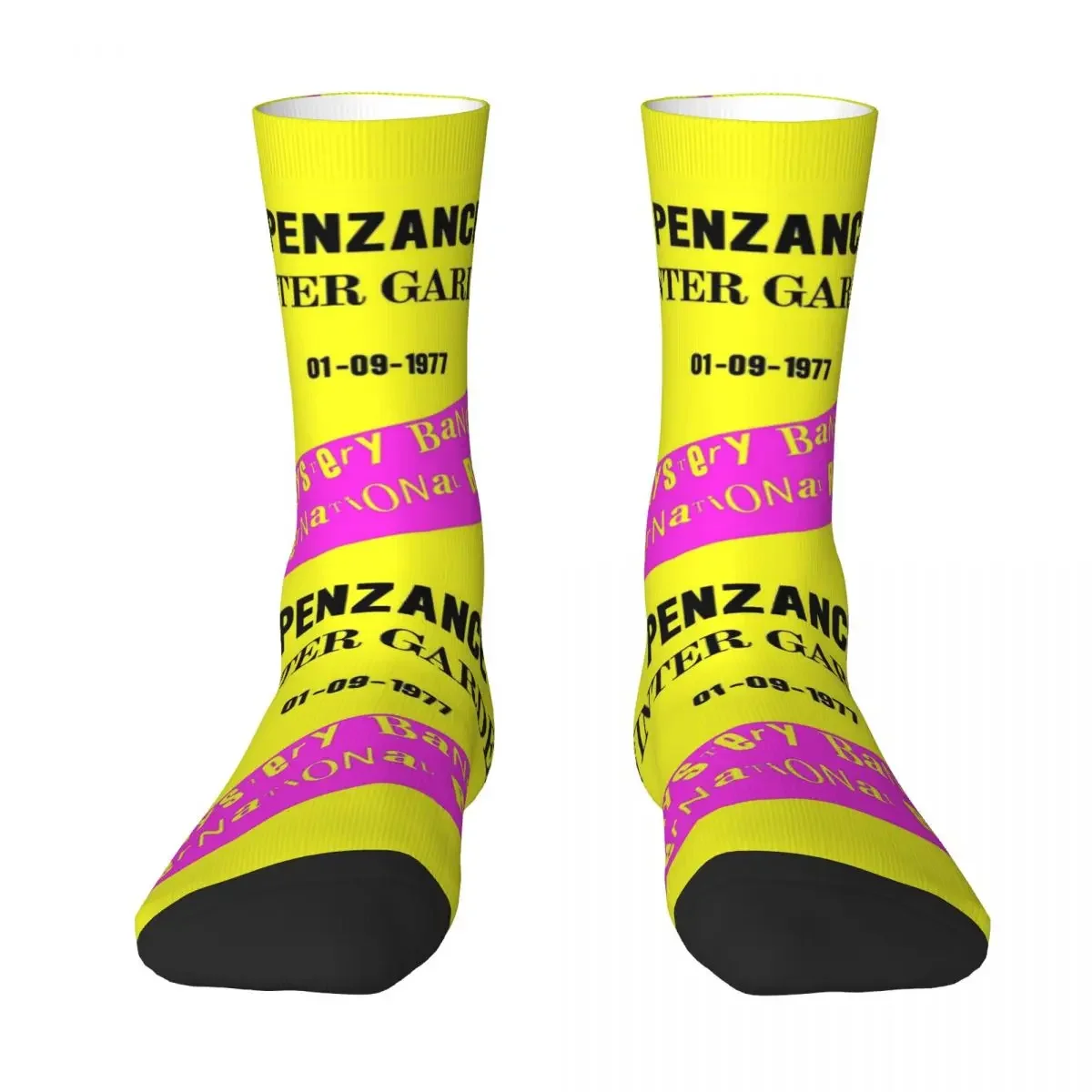 Penzance Punk Rock Winter Gardens Pistols Band  Men Women Socks Cycling Novelty Spring Summer Autumn Winter Stockings Gift