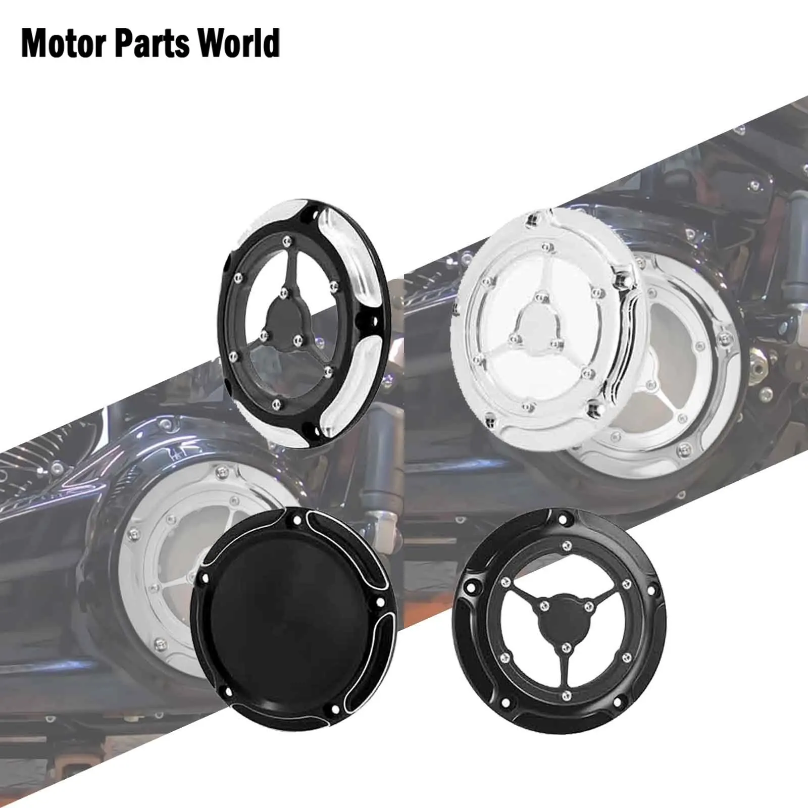 Motorcycle Derby Cover 5 Holes Clutch Engine Cover For Harley Softail 114 2019-Up Heritage Breakout Fat Boy Street Bob Low Rider