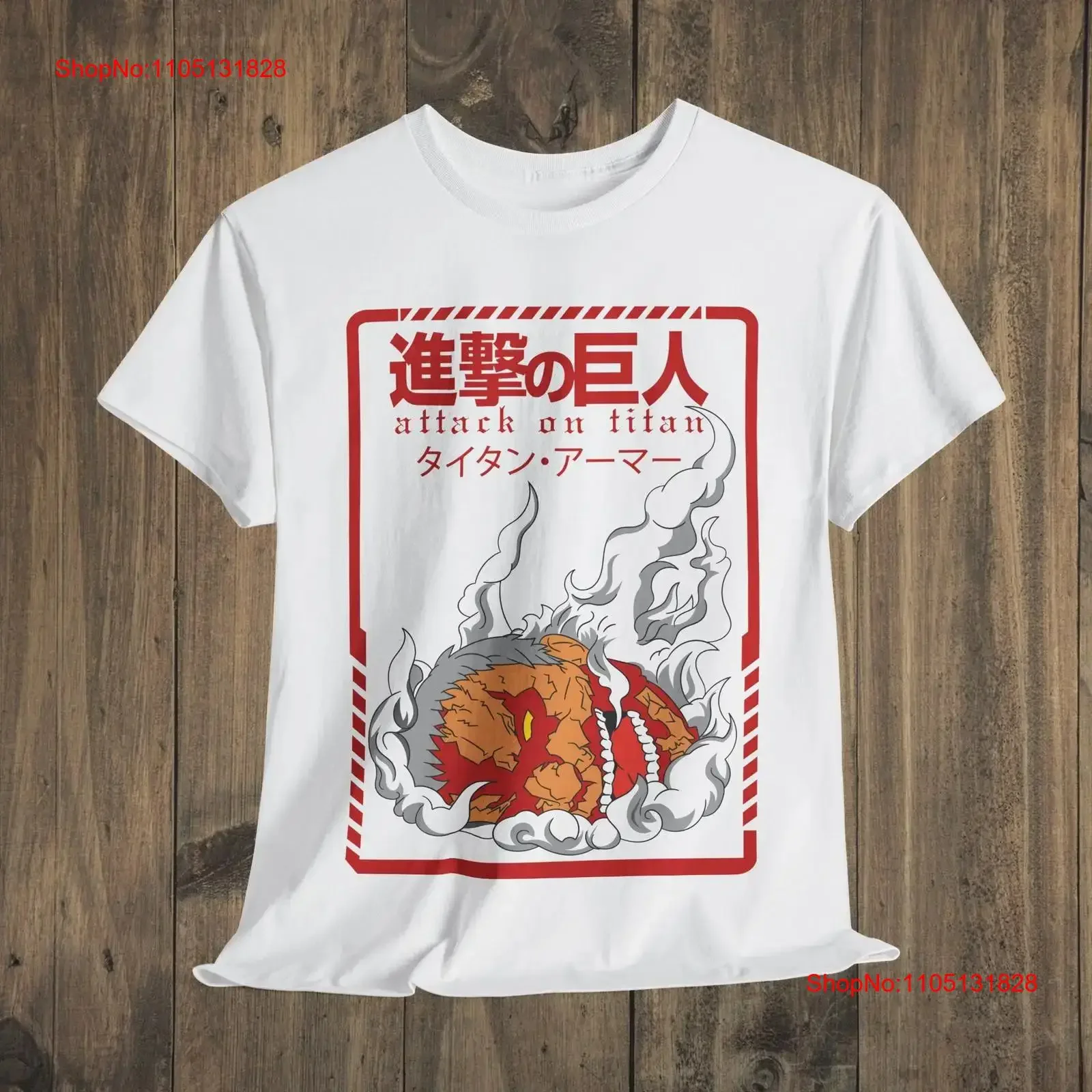 

Футболка с аниме «Атака Титанов», бронированная манга, винтажная, мягкая, универсальная, уличная, модная, слегка, унисекс, стильная для дома