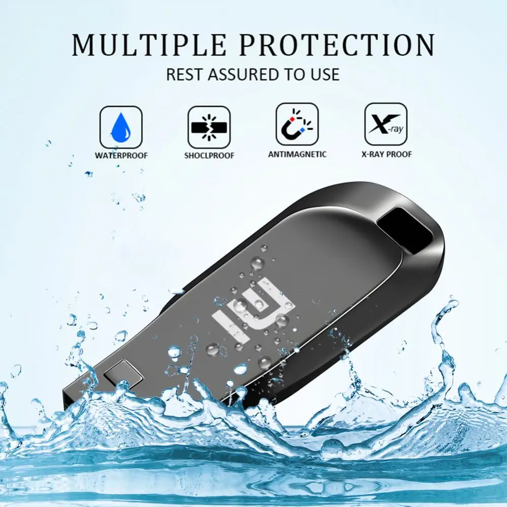 Xiaomi 2TB USB Flash Drive 1TB High Speed Pen Drive 512GB Memory Stick 128gb USB 3.1 Metal Pendrive 256GB Flash U Disk Gift Key