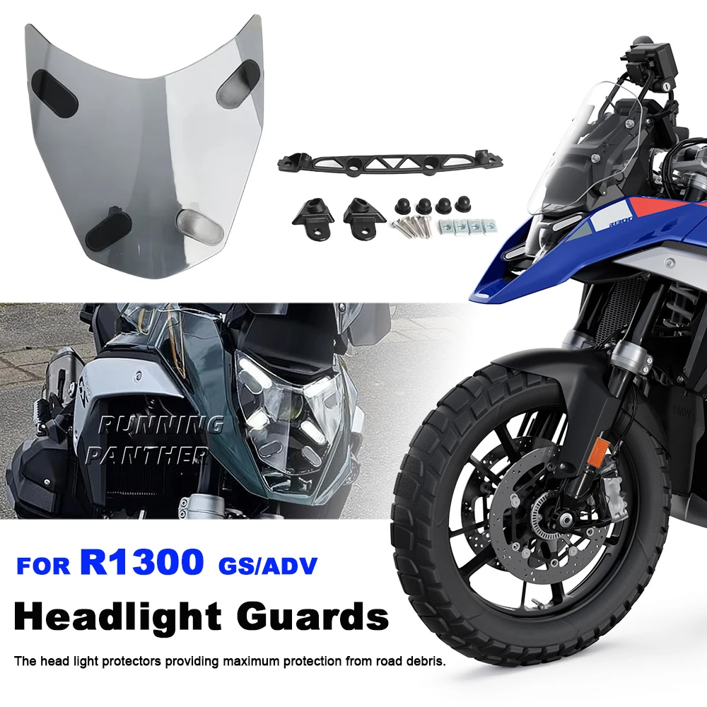 

For BMW R1300GS Headlight Protector Light Cover Protective Guard R 1300 GS R1300 GS Motorcycle Accessories acrylic Head Light