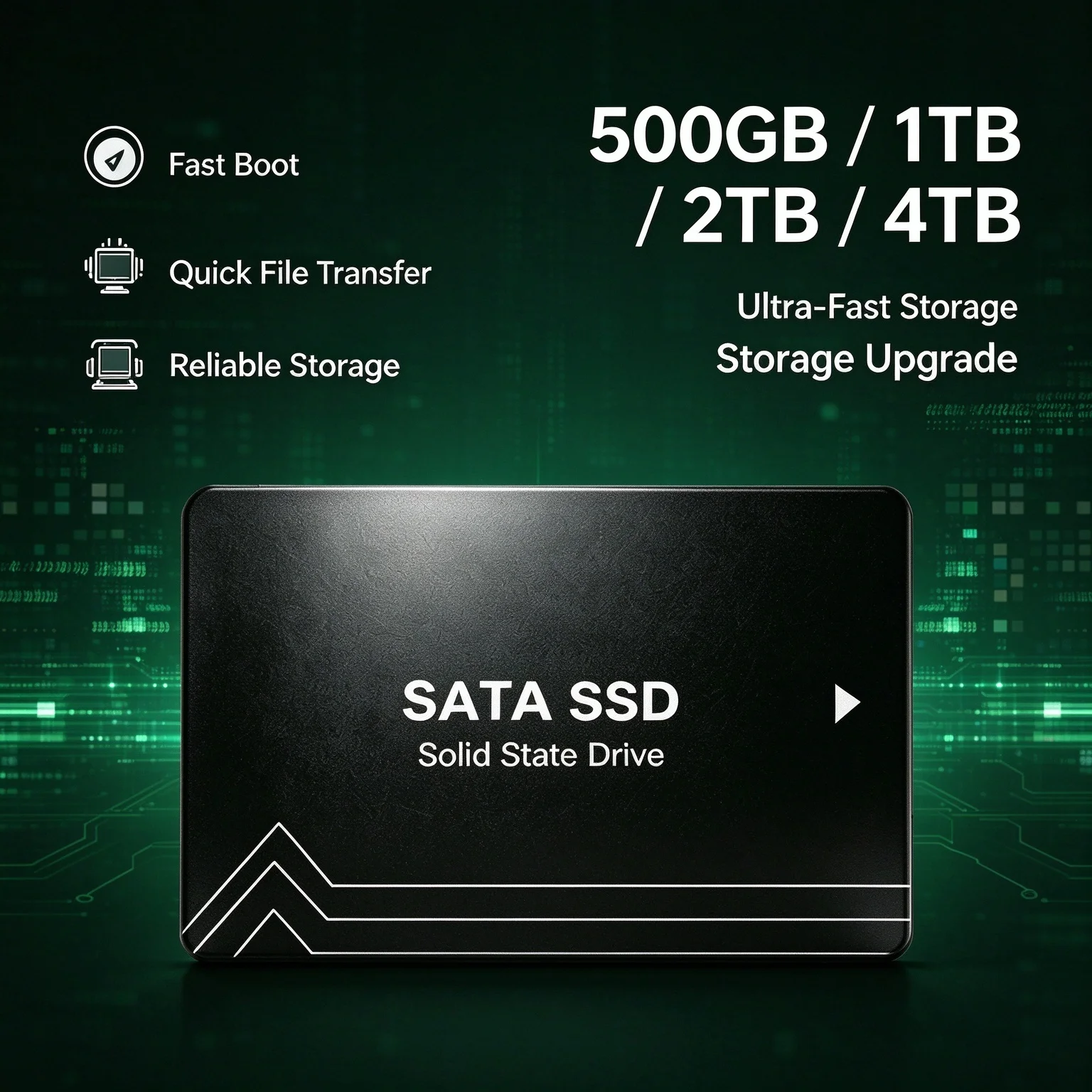 2.5 Inch SATA III SSD Inside Solid State Drive 4TB 500GB 2TB 1TB Hard Disk Laptop PC Notebook Pro Max Ultra Plus Drive Fast