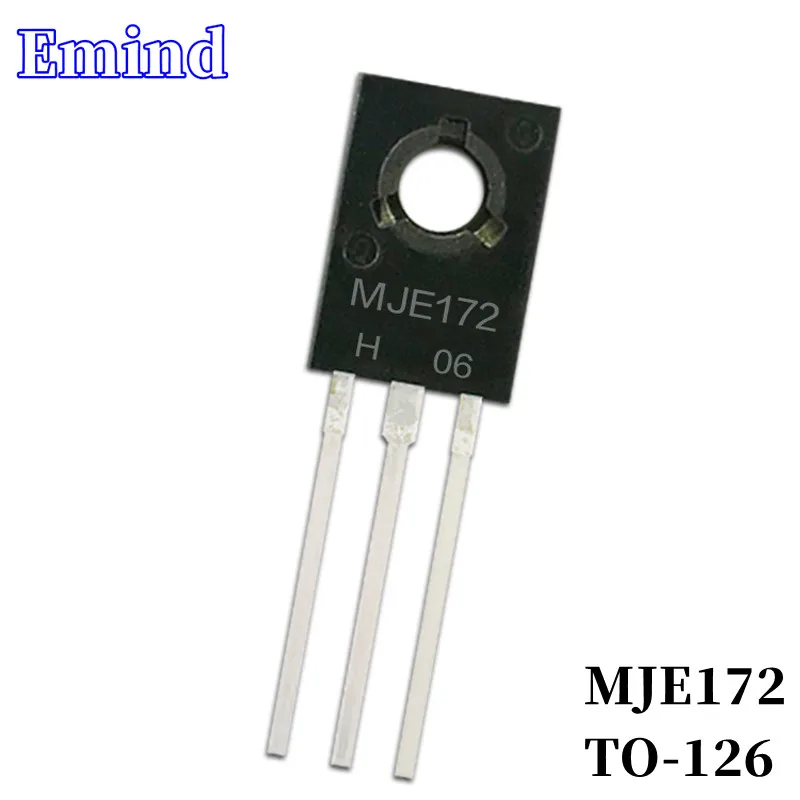 

100/300/500/1000/2000Pcs MJE172 DIP Transistor TO-126 PNP Type 80V/6A Bipolar Amplifier Transistor