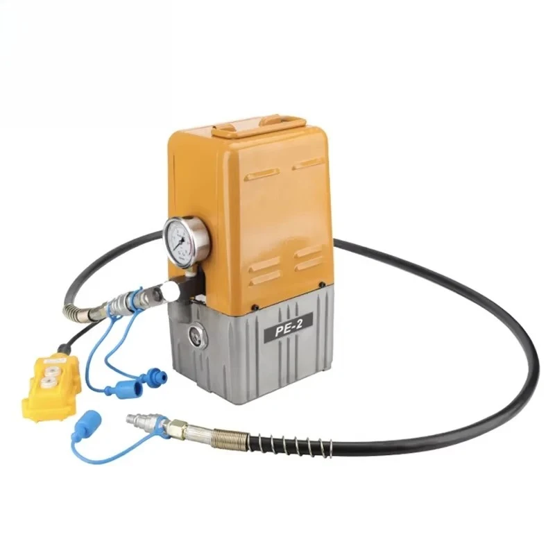 Handheld 220V 0.34KW High Pressure 700mpa Hydraulic Oil Pump Station Small Hydraulic Hose Fittings Rubber Making Machinery