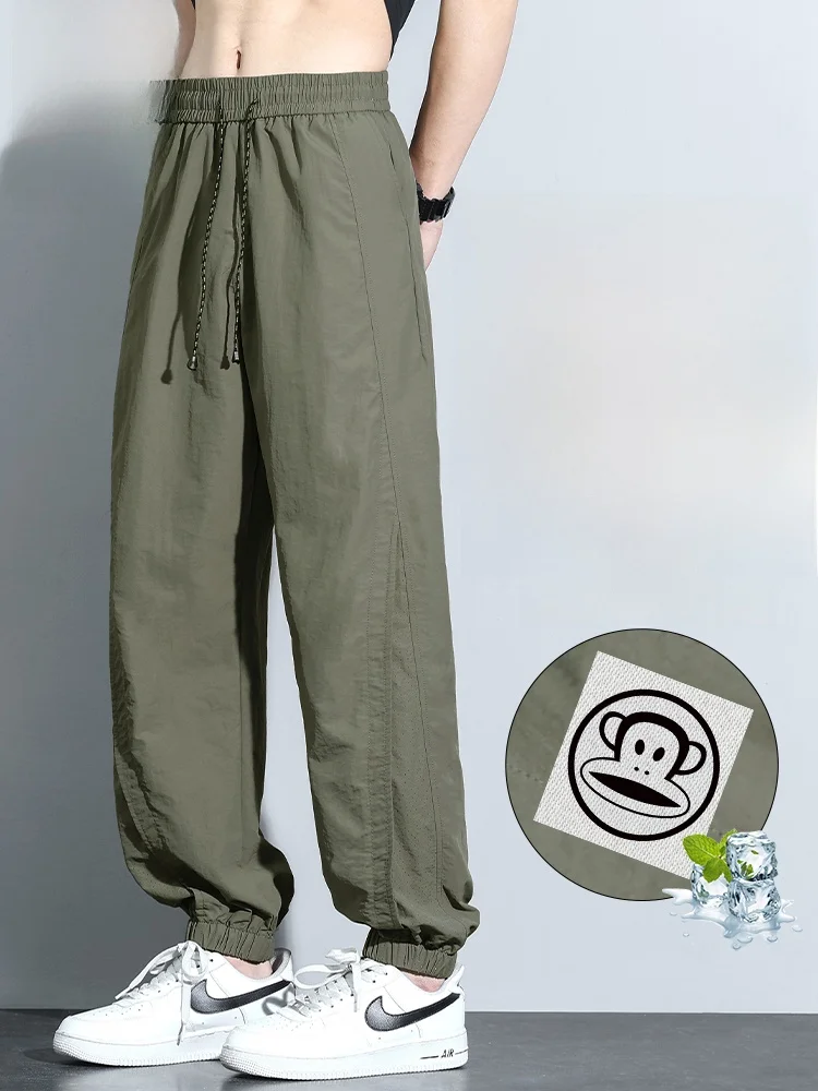 

Мужские летние брюки Paul Frank Cargo: новые американские быстросохнущие повседневные брюки-карго свободного кроя