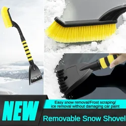 Winter Car Snow Brush Extendable Cleaning Removal Shovel Scraper Auto Brushes Windshield Deicer Remover Tools Wash Defroster