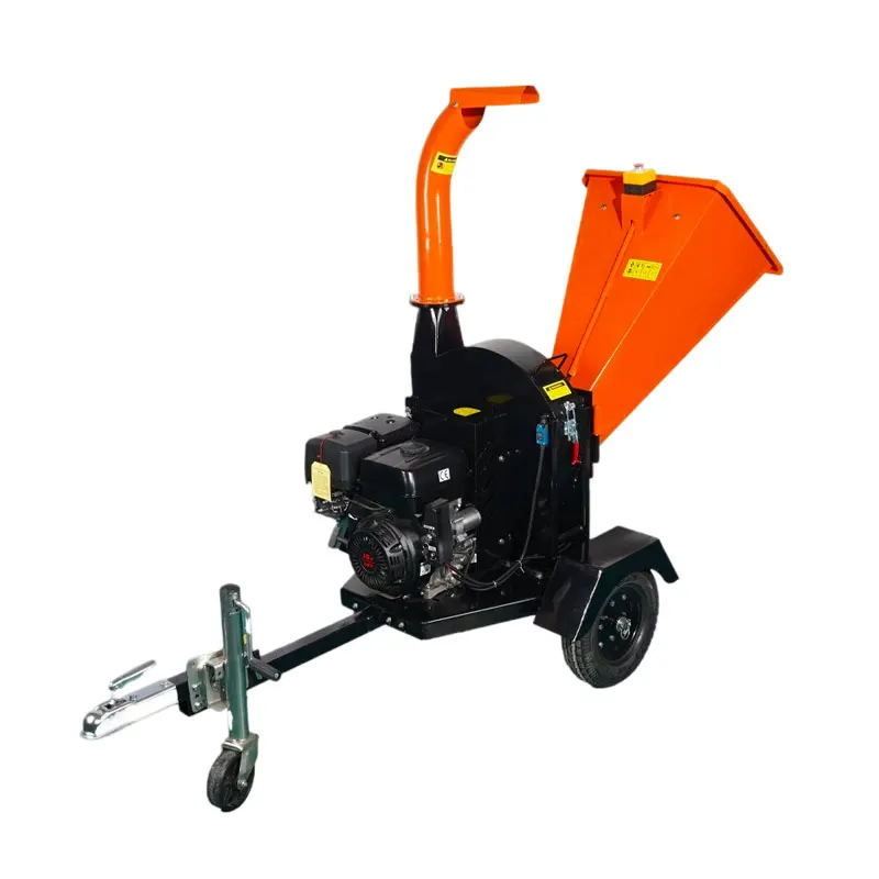 Mobile 18 HP Wood Chipper Shredder Timber and Lumber Processing Industrial Chipper Shredder