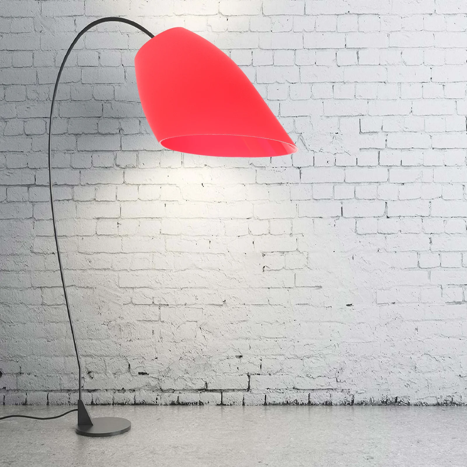 

5Pcs Decorative Lamp Shade Plastic Horseshoe Shape Replacement Cover for Ceiling Wall Hanging Floor Light Modern Home Interior