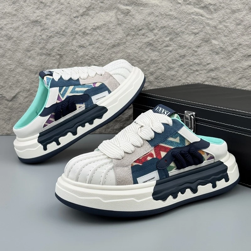 New Trends 2026 Mens Footwear Mens Canvas Sandals Casual Shoes Outdoor Comfortable Fashion Soft Classics Anti Slip Flat Slippers
