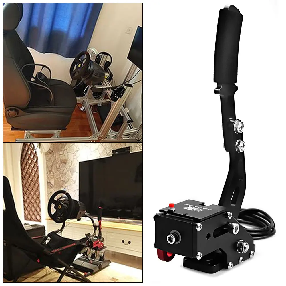 PS4 PS5 PC USB Handbrake For SIM Auto Racing Games G29 Steel & Aluminum RALLY Adjustable For PC Windows DIRT RALLY