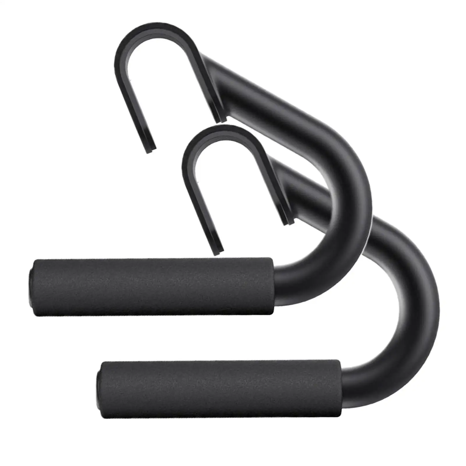 1 زوج اللياقة البدنية مقبض متعدد الوظائف هوك قبضة سحب ما يصل Deadlift قوة التدريب مقبض المنزل رياضة التجديف كابل آلة قبضة