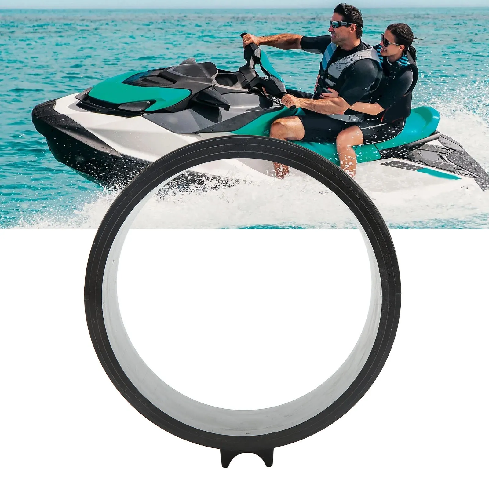 

1Pc Wear Ring High Performance Motorboat Wear Ring Jet Pump Replacement For Sea-doo SPARK ACE 900 TRIXX 267000617 267000813 ﻿
