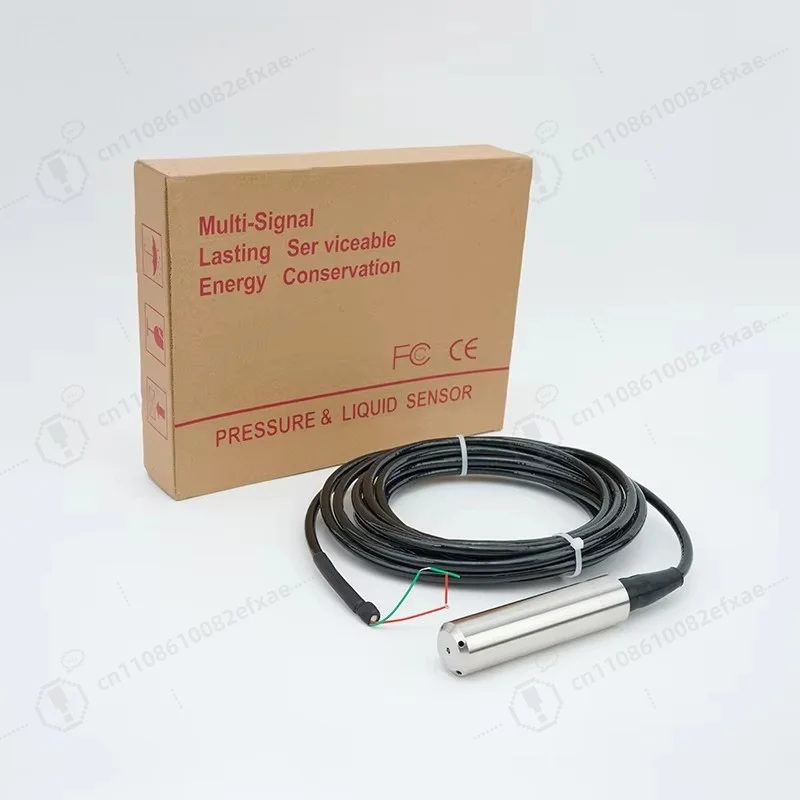 Water Level Sensor QDY-30A Submersible Level Transmitter Probe for Water Tank Well Cistern Monitoring