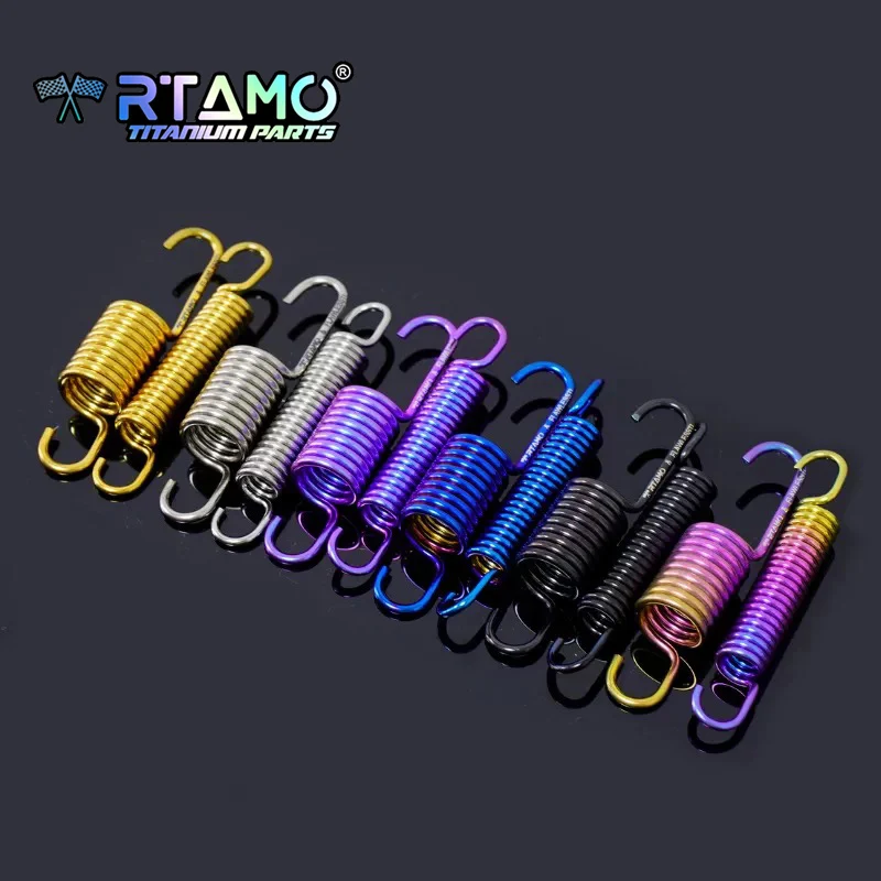 RTAMO Gr5 Titanium Center Stand Spring Side Stand Spring High Strength for Vespa Sprint150 /Primavera150 /GTS300 /GTV 300