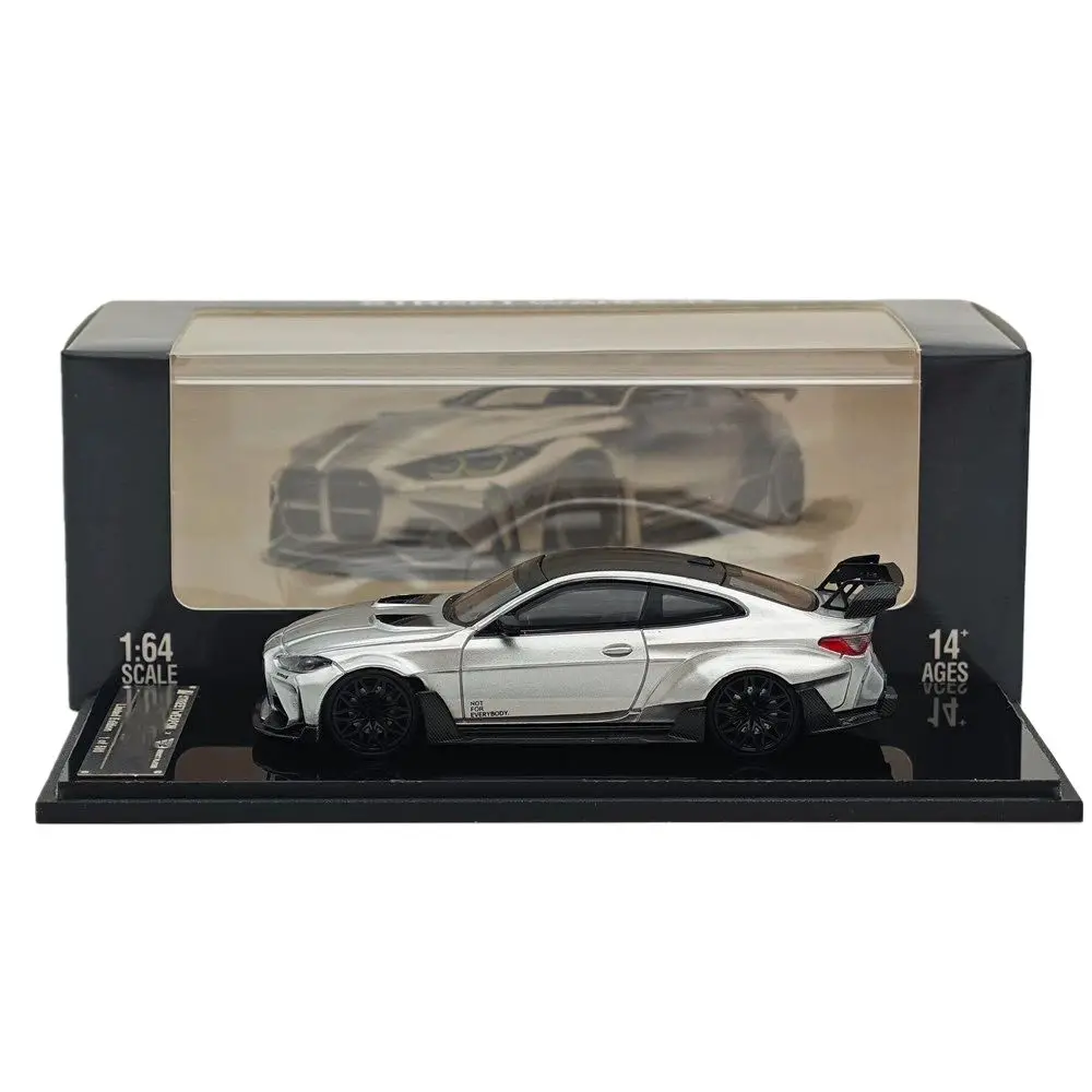 

SW 1/64 for M4 G82 Full Widebody Kit Sports Diecast Model Car Miniature Limited Edition Collection Toy Vehicle Models