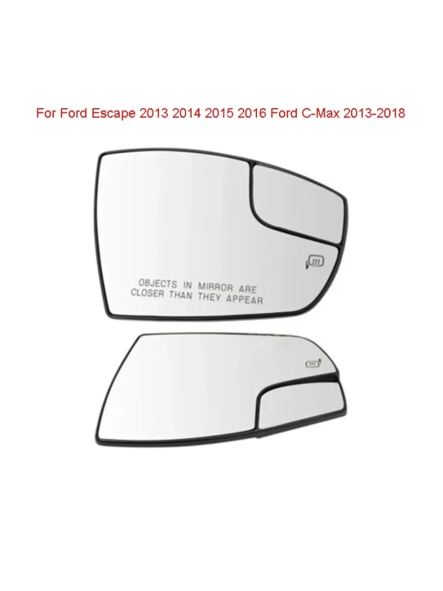 

Auto Left or Right Heated Rear Mirror Glass For Ford Escape 2013 2014 2015 2016 Ford C-Max 2013-2018 CJ5Z17K707B CJ5Z17K707G