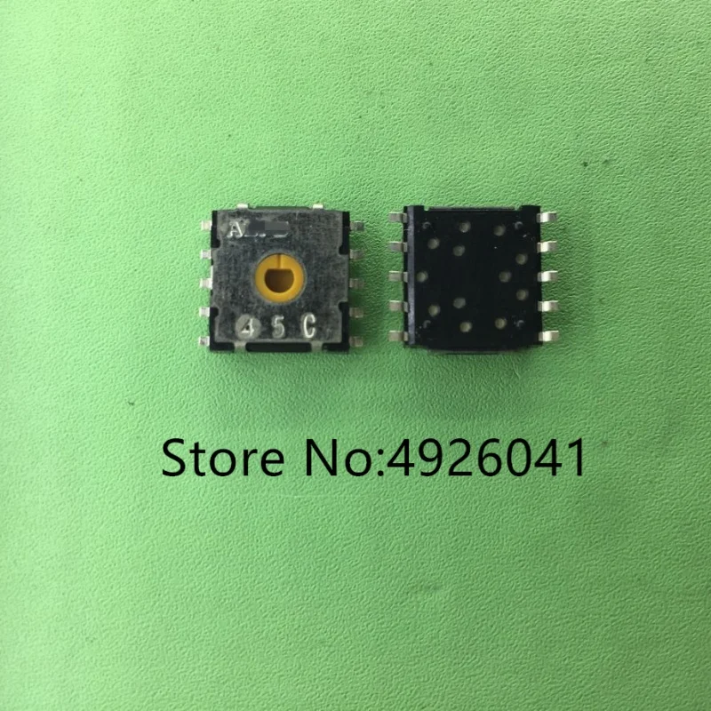 2PCS SRBQ290301 ALPS patch 10 foot rotation angle encoding 9-level thin switching switch