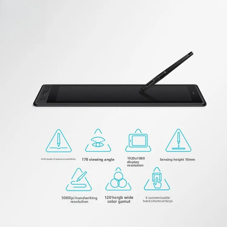 For KAMVAS PRO16 Digital Screen Hand Drawing Hand Drawing Computer Drawing Screen LCD Tablet