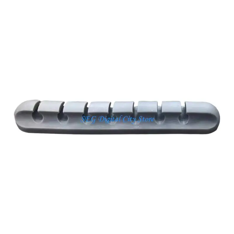 U75B Elastomer Identity Adhesive Cable Clamps For Desk Car Home Twist Complimentary Cord Management Permanent Flexible Wire