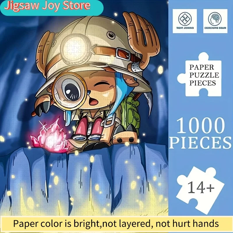 

A s Puzzle - Anime Theme, Challenging and Family Puzzle Game, Birthday/Christmas/Halloween/Thanksgiving Gift, Frameless Design