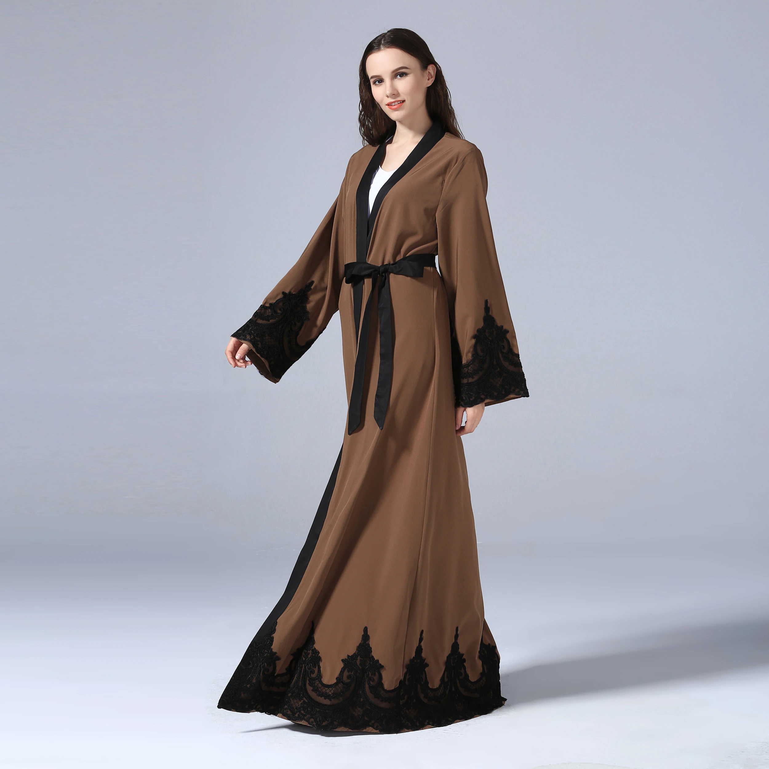 36/5000 Moderate Abaya Ramadan abaya for women Muslim Turkish Arab abaya Islamic Clothing for Muslim women Kimono abaya