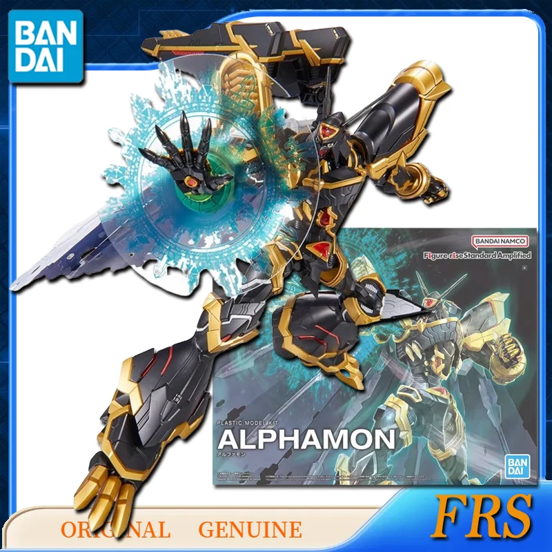 

Bandai Original Figure-rise Standard Digimon Adventure ALPHAMON Anime Action Figures Toys for Kids Gift Assembly Model Ornaments