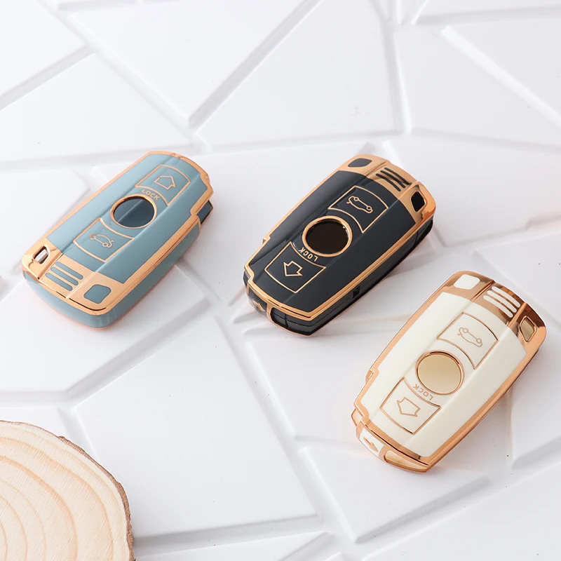 

Soft TPU Car Key Case Cover Protection Shell for BMW 1 3 5 6 Series X1 X5 X3 E60 E61 E70 E81 E87 E90 E91 E92 Z4 Car Accessories