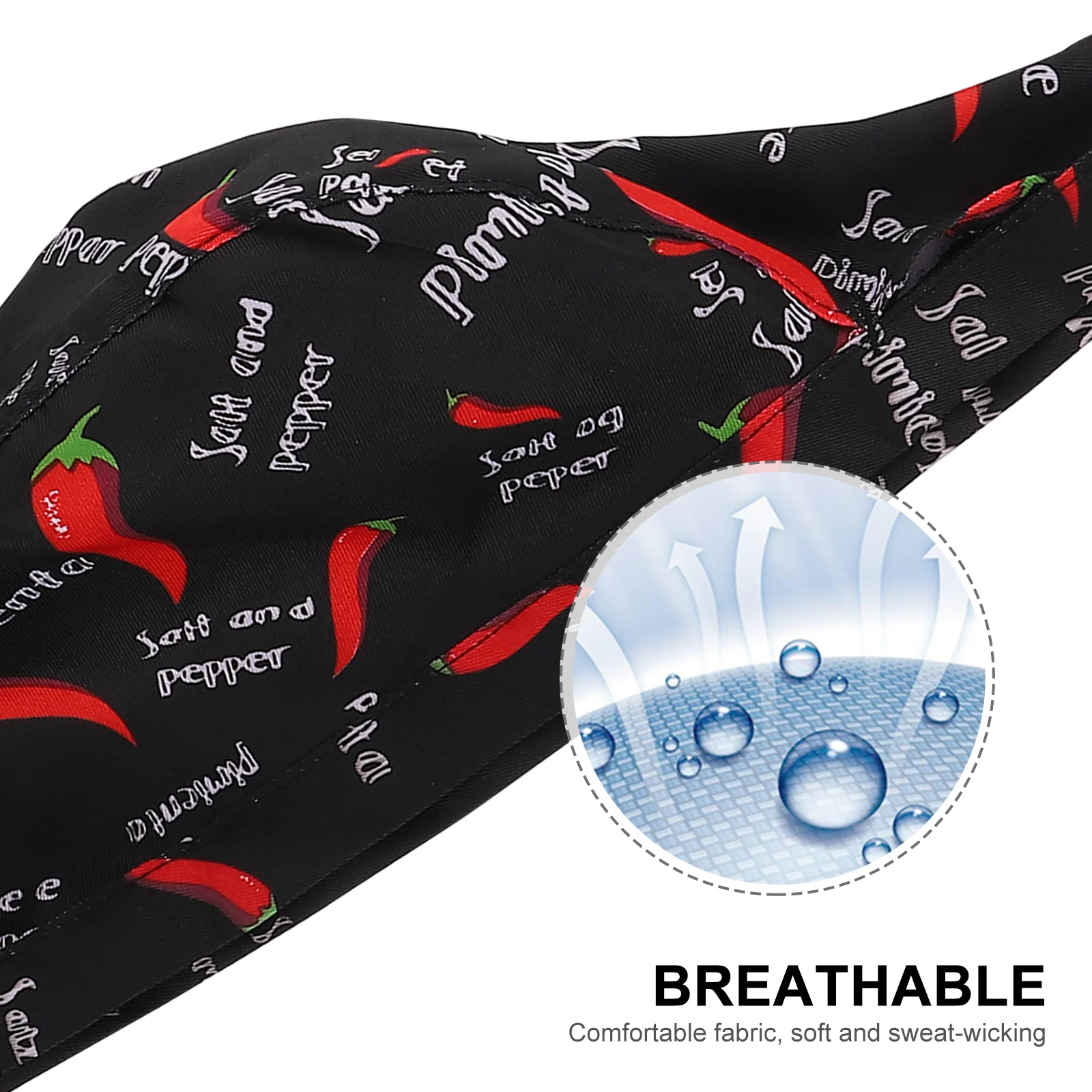 2 pezzi cofano per uomo cappelli Chef Bandana cameriere nastro turbante cucinare Pirate Catering Caps Red Skull women's