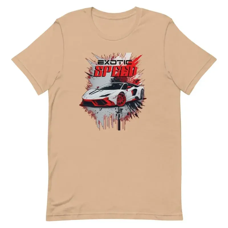 Exotic Speed Super Car T Shirt