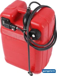 Serbatoi olio motore per barche 24L e set tubi olio Set due pezzi Serbatoio carburante rosso Parti motore fuoribordo Fuoribordo Serbatoi tubi olio Set tubi