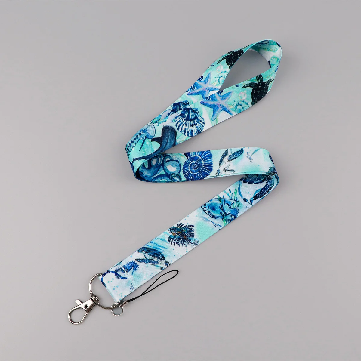 Cute Rabbit Cat Lanyard For Keys ID Credit Bank Card Cover Badge Holder Phone Key Animals Lanyard Keychain Accessories Gifts