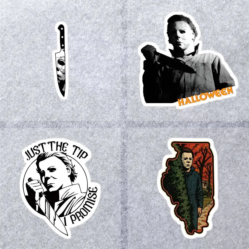 M-ichael M-yers Waterproof Stickers For Decorating Car Windows Motorcycles And Computers.