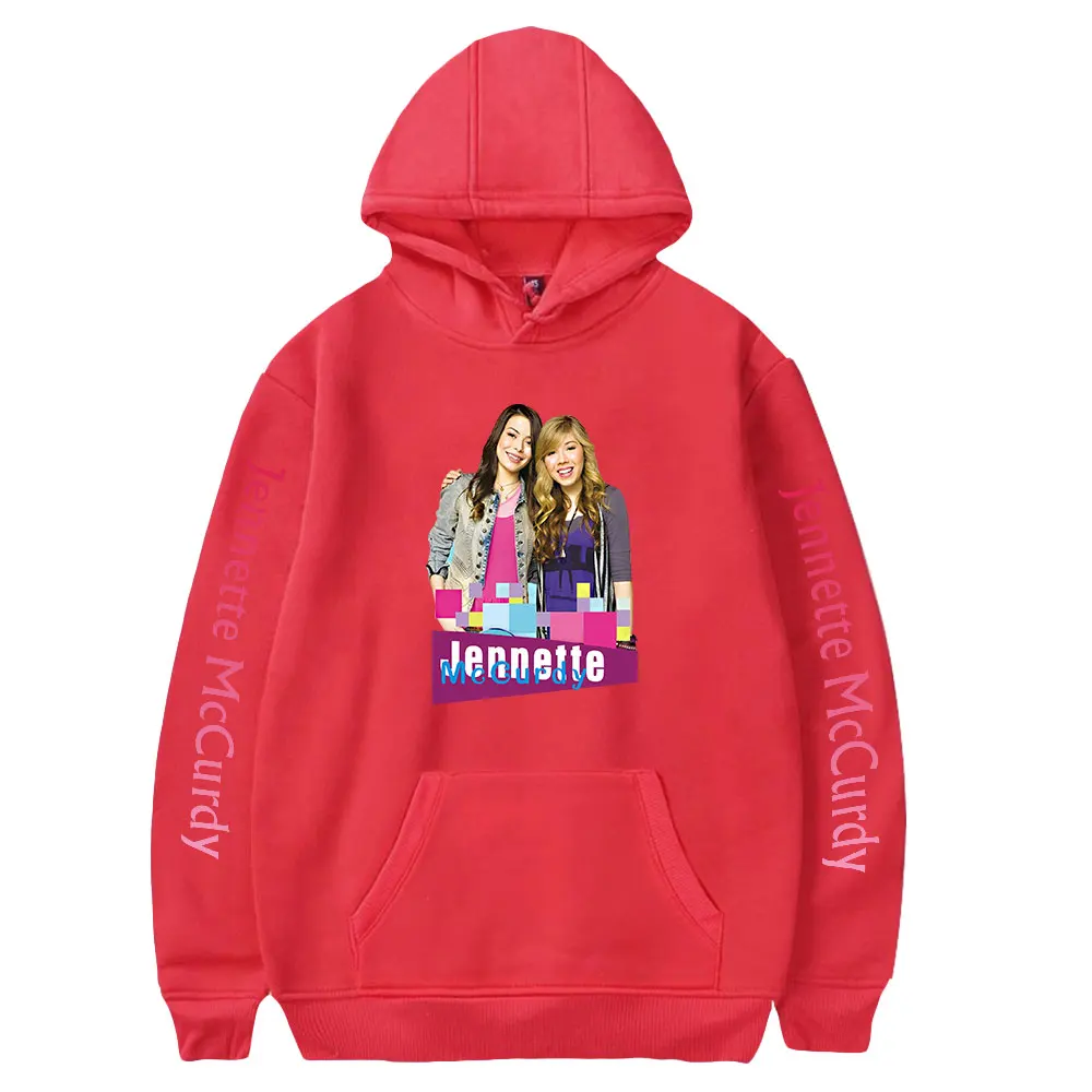 Jennette McCurdy Hoodie Unisex Long Sleeve Women Men Sweatshirt Casual Style American Pop Star Fashion Clothes