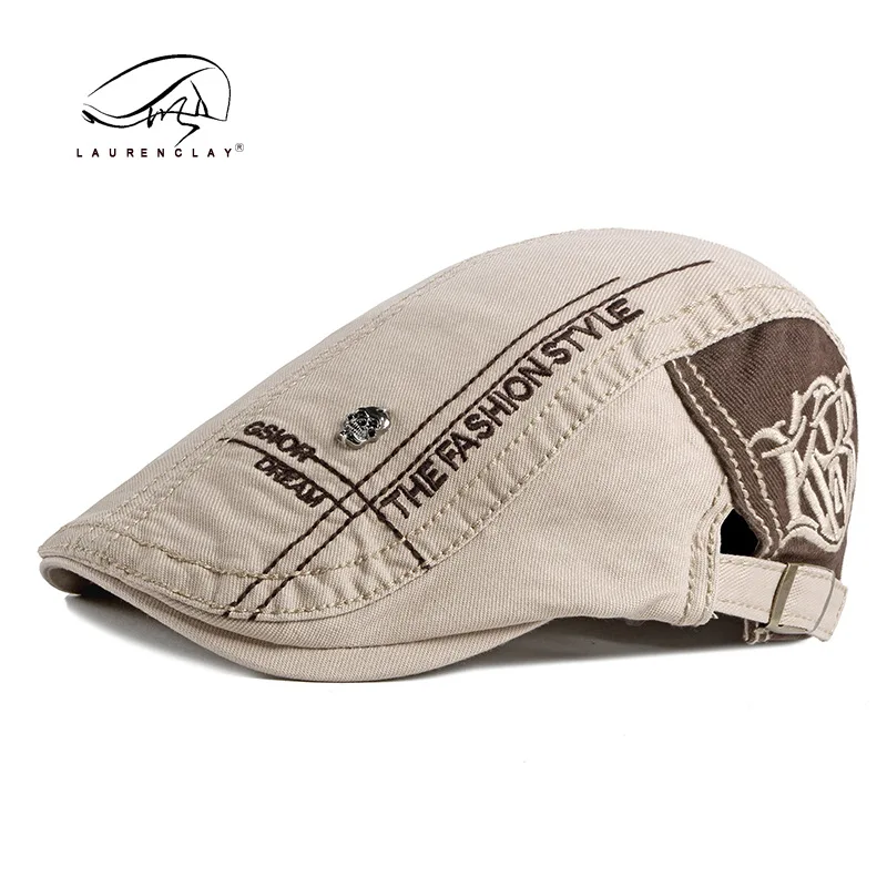 

Spring And Summer Men's Beret Fashionable Cotton Peaked Cap Outdoor Travel Advance Hats Women's Universal Youth Fashion