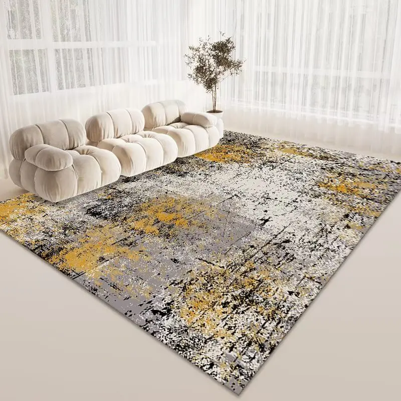 Nordic Ink Splash Abstract Carpet Living Room Bedroom Decoration Home Rugs Sofa Table Large Area Rug Non-slip Entrance Door Mat