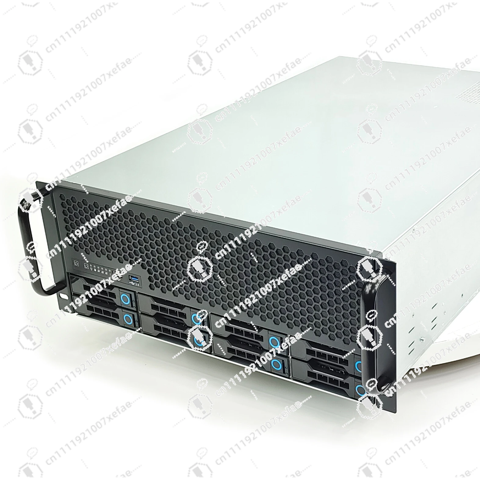 4U 8 Bracket 5 GPU Server Chassis 12pcie Slot Support 13 * 15 