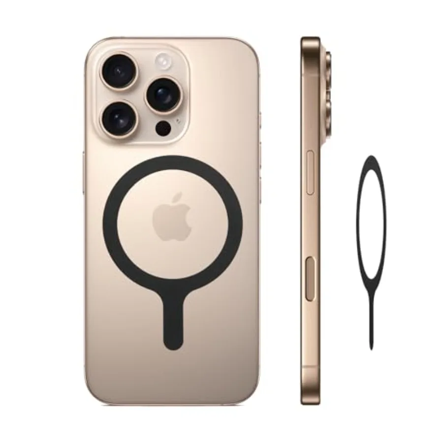 for MagSafe Sticker 360, Universal Ring Wireless Charger Conversion Kit for iPhone iPad Samsung and More Smartphone, Universal